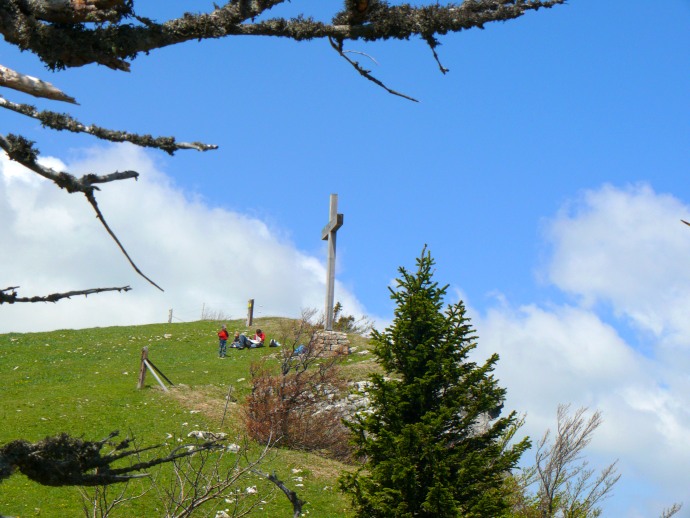 Gipfelkreuz Röti