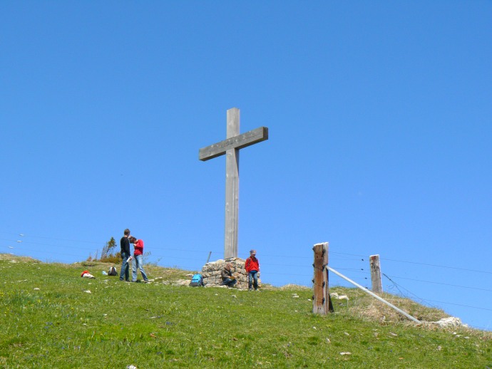 Gipfelkreuz Röti