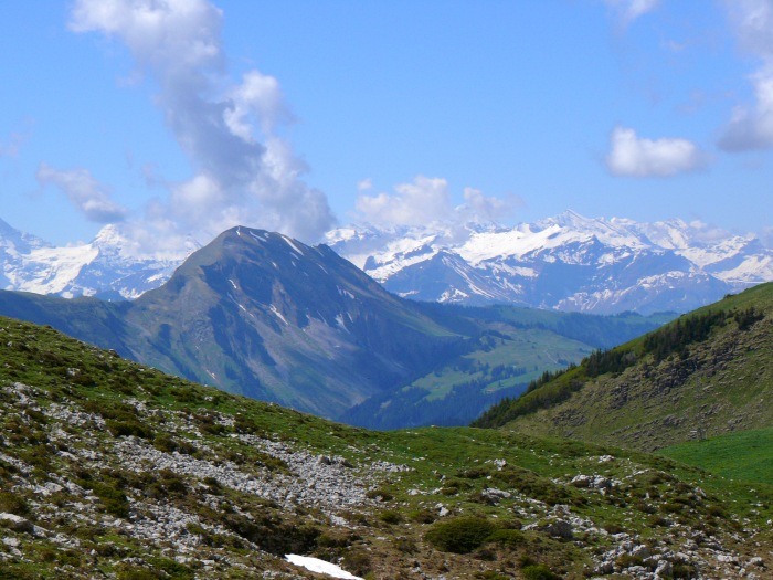 Blick von der Chlus nach Westen