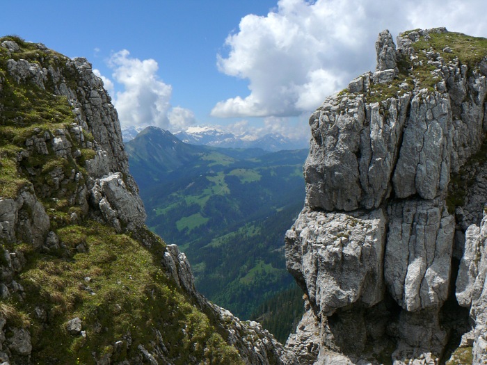 Blick vom Böli nach Westen