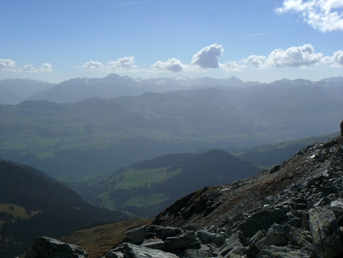 Blick Richtung Obersaxen