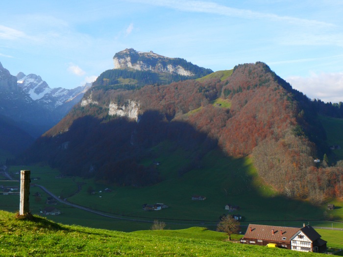 Blick zur Ebenalp