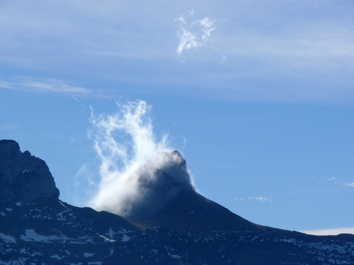 labiles Wetter im Alpstein (am Hochhus)