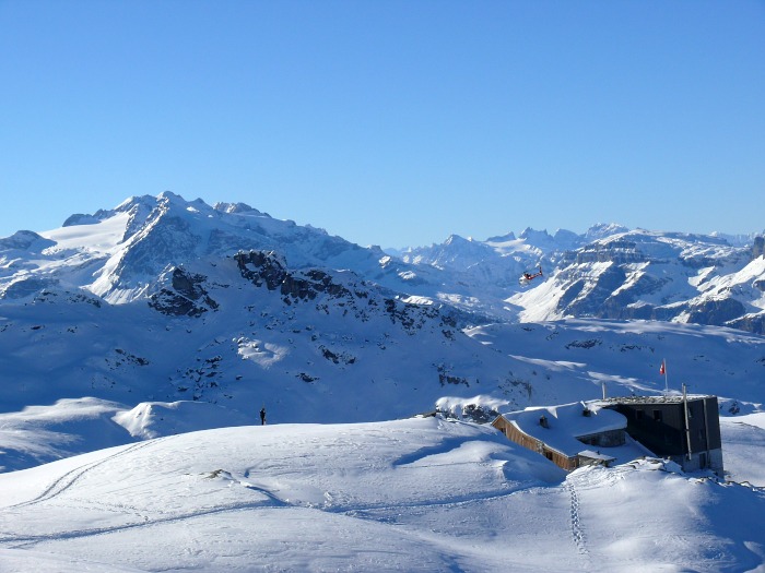 Leglerhütte und Glarnerberge