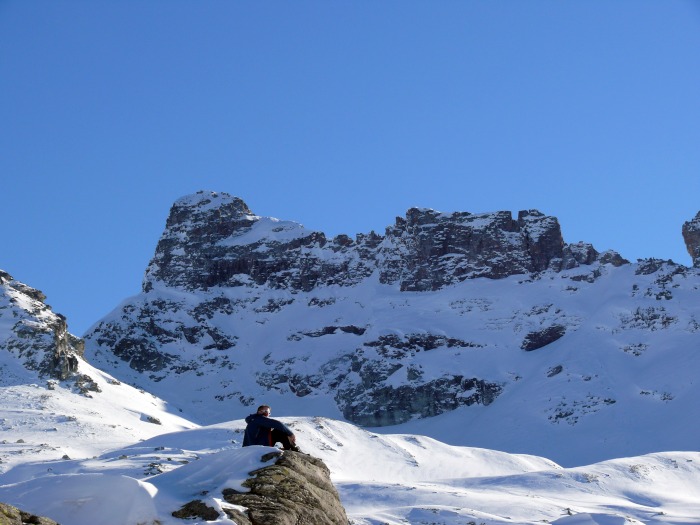 Blick Richtung Chärpf-Gipfel