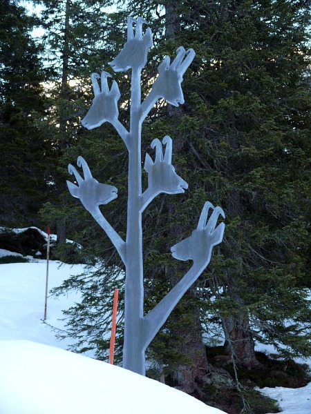 Alpenkunst am Garicht-Stausee