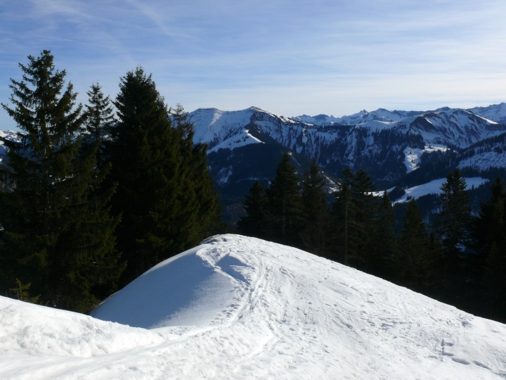 Gipfelblick vom Schönen Mann