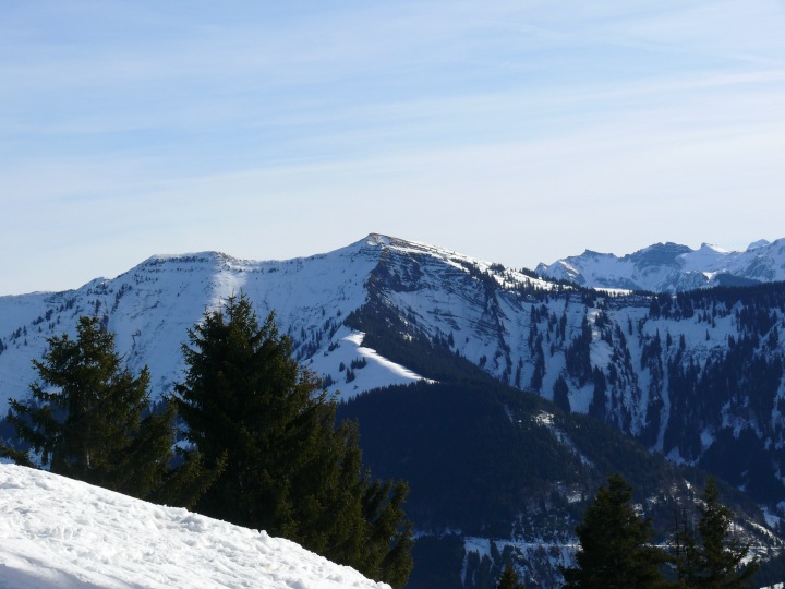 Richtung Mörzelspitze (?)