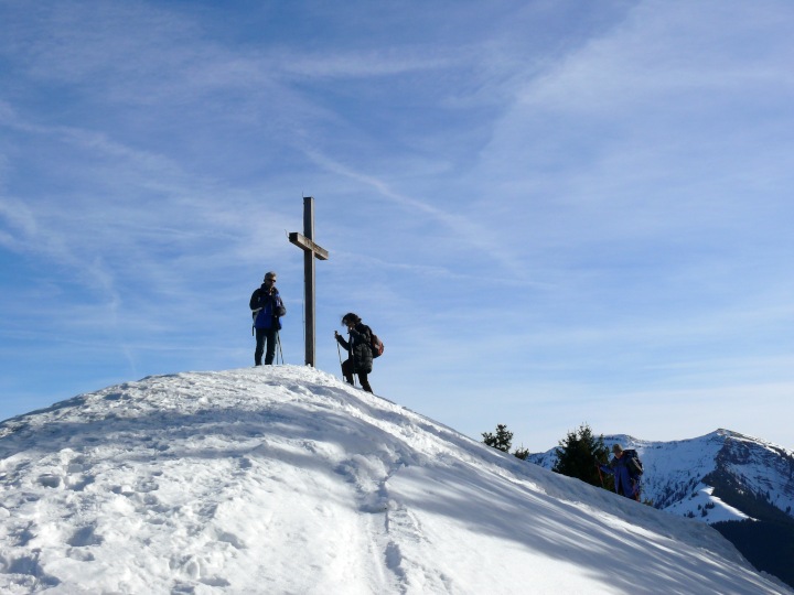 Gipfelkreuz am Schönen Mann