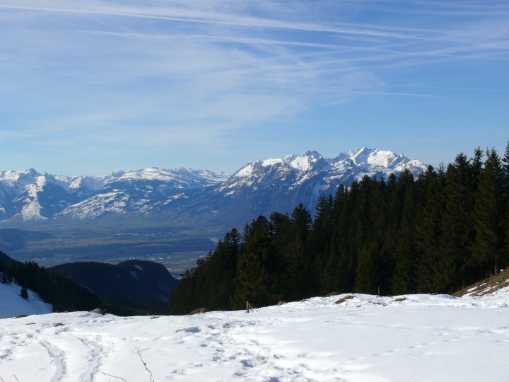 Blick zum Alpstein