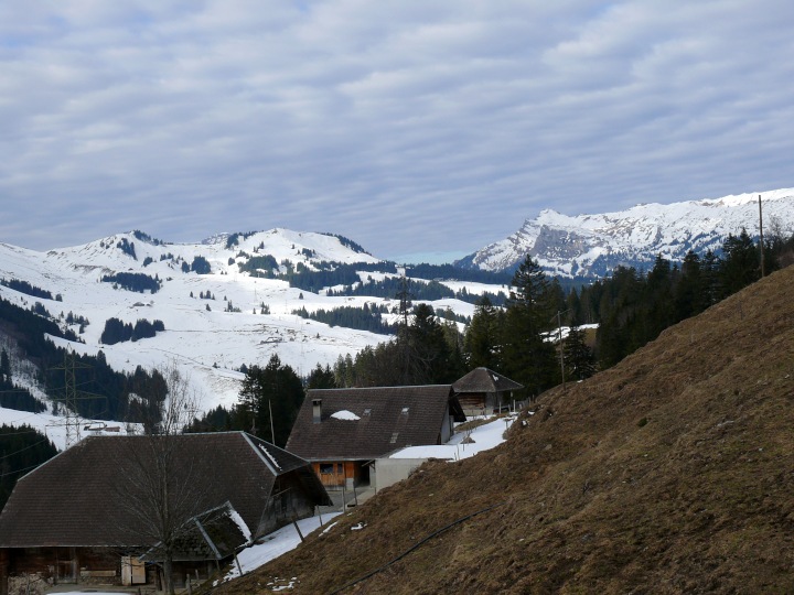 bei Arnischwand: im Hintergrund der Schibengütsch
