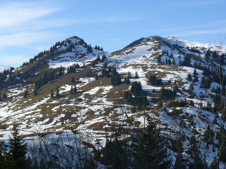Rotspitz, Nünalpstock und Haglere