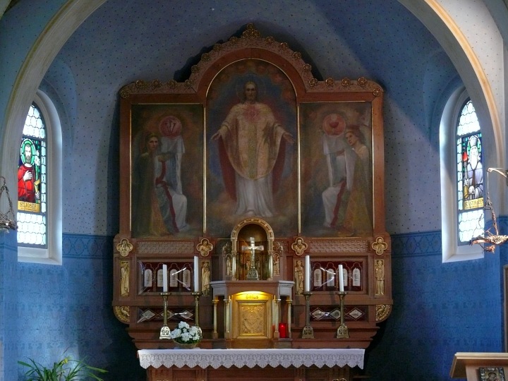 Kirche von Bramboden: Altarbild