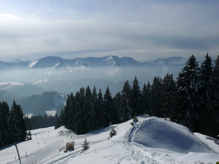 Blick Richtung Süden vom Hochälpele 