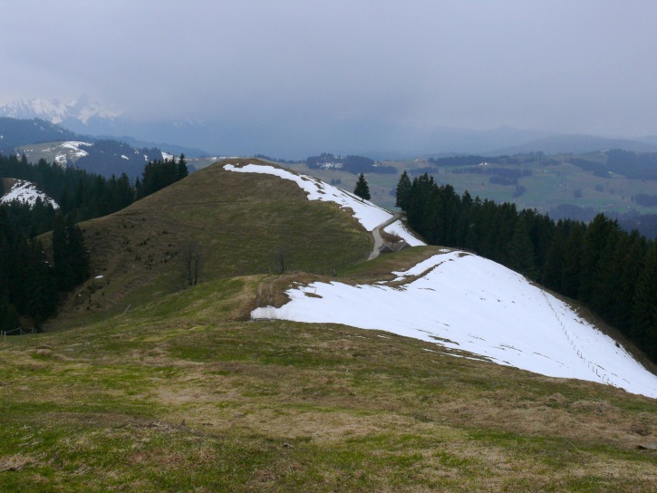 Grenzpfad Richtung Pfyffer