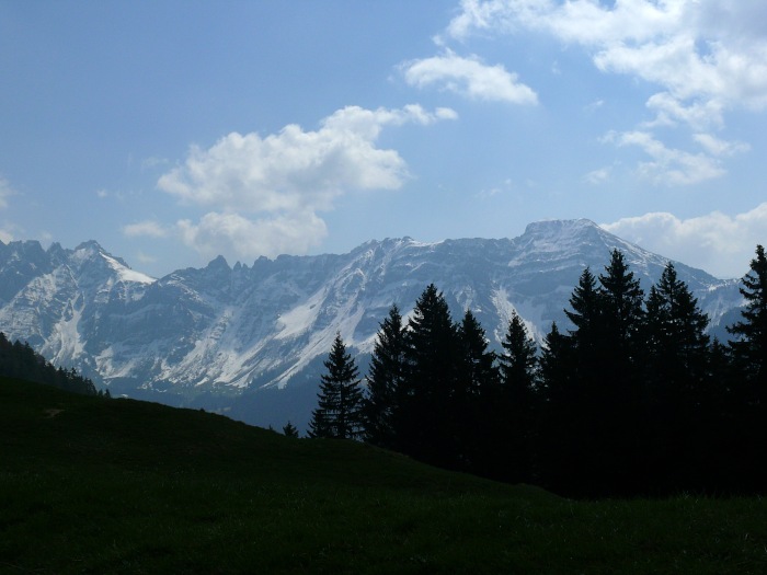 Alpsteinkette vom Windenpass bis zur Gmeinenwies