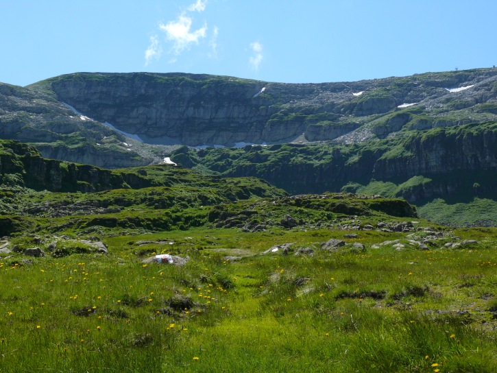 Rückblick auf die Chäserrugg-Flanke