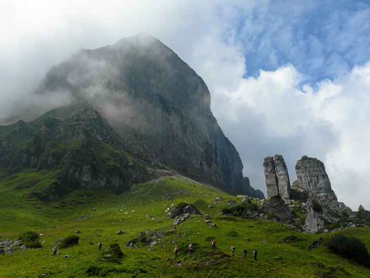 Tüfels Chilchli und Ortstock