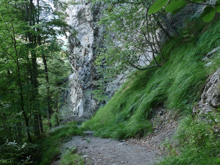 am Fuß der zweiten Steilstufe