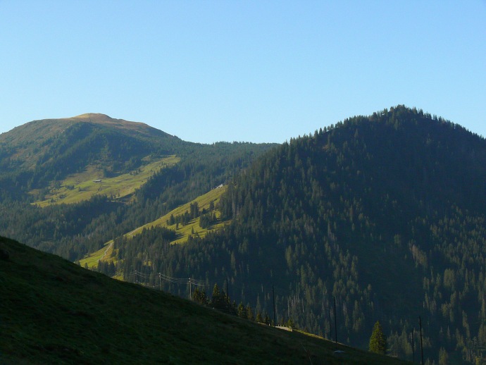 Blick vom Stäldili nach Süden auf die Haglere