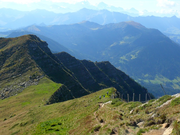 Nordabbruch des Fürstein - Südgipfels