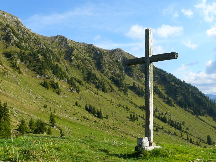 Kreuz bei Änggenlauenen