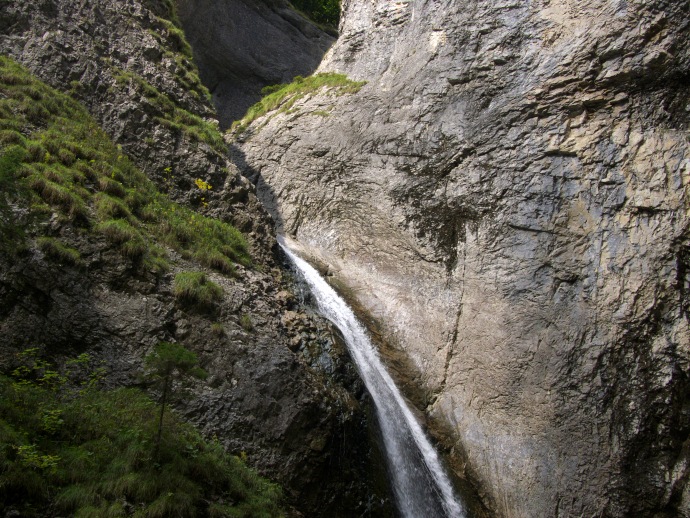 der obere Wasserfall