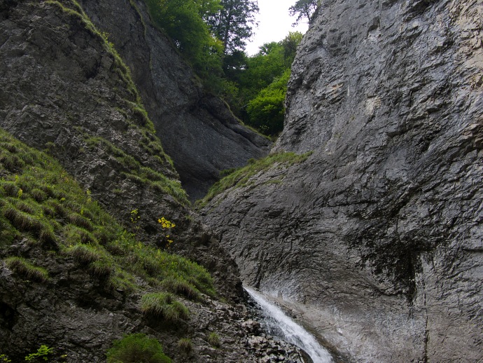 der obere Wasserfall