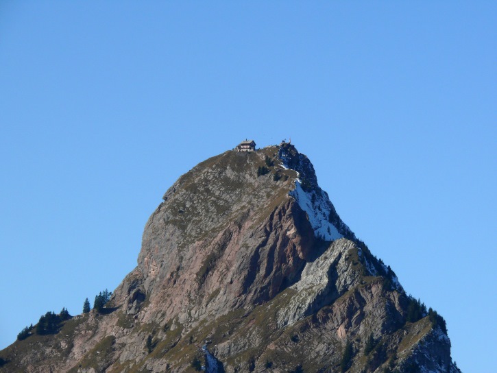 Hütte auf dem Großen Mythen