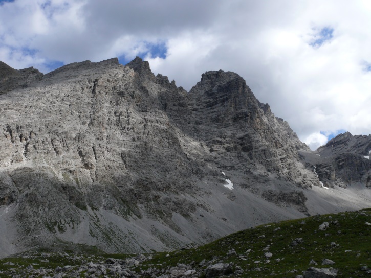 Blick von der Ela-Hütte aus (Richtung Piz d´Uglix ?)