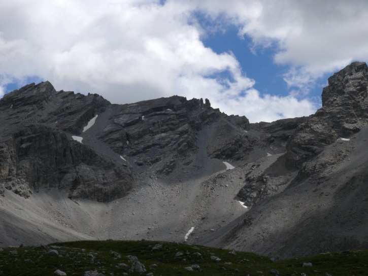 Blick von der Ela-Hütte aus