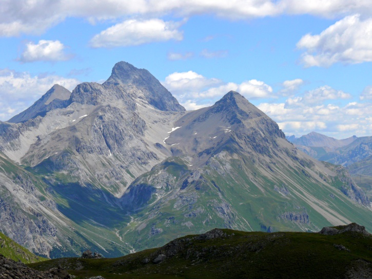 Piz Blaisun, Piz Zavretta, Piz Üertsch und Igl Compass