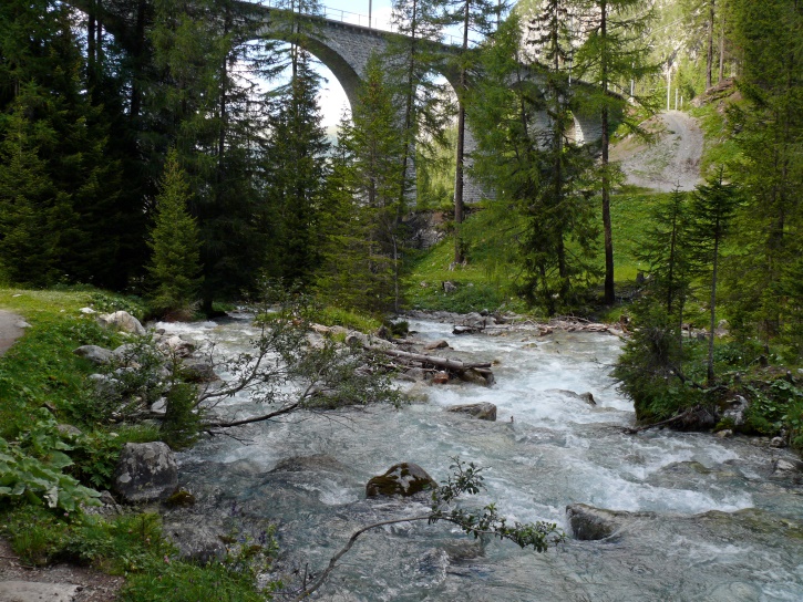 Viadukt der Albulabahn