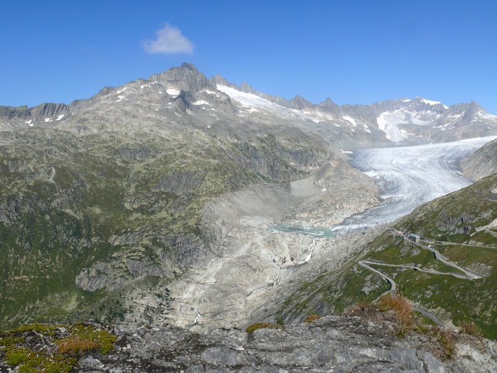 Nägelisgrätli, Gärstenhörner und Rhonegletscher