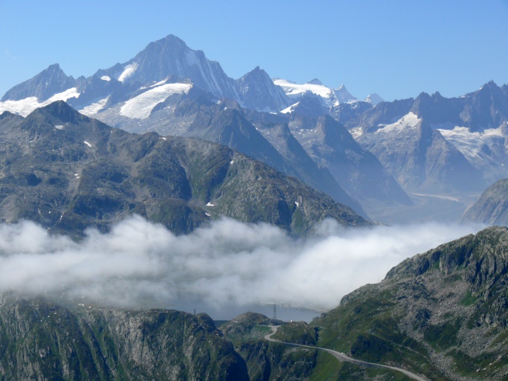 Richtung Grimselpass