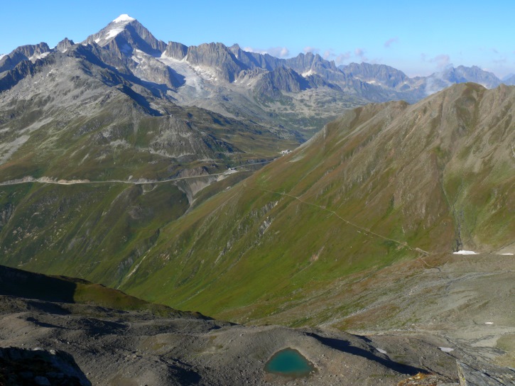 Furkapass und Galenstock