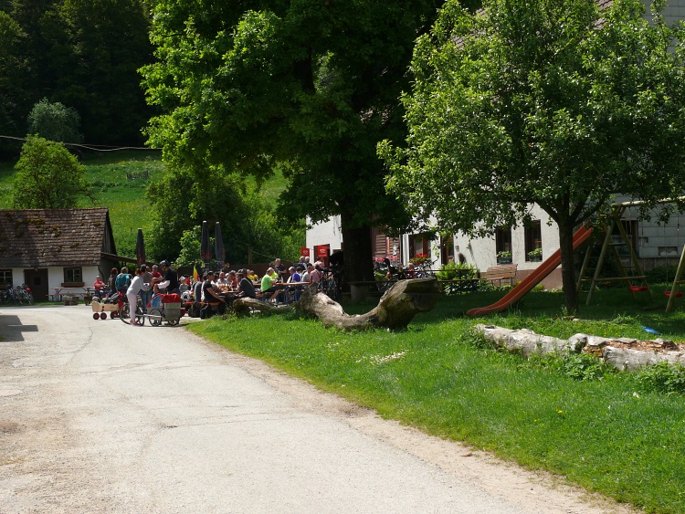 Ziegelhütte am Vatertag