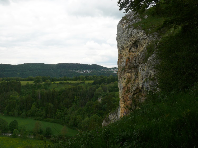 Blick vom Laibfelsen