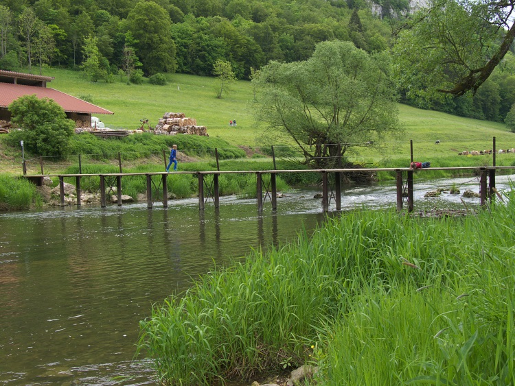 Fußgängerbrücke beim Jägerhaus