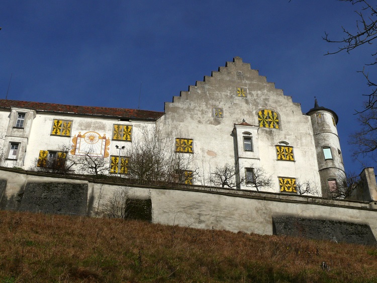 Südmauer von Schloss Sonnenberg