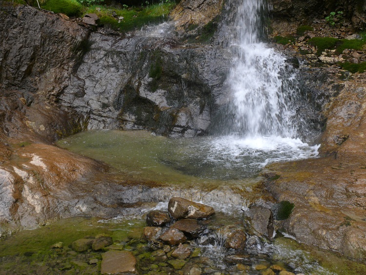 Wasserfall bei der Güschglehötta