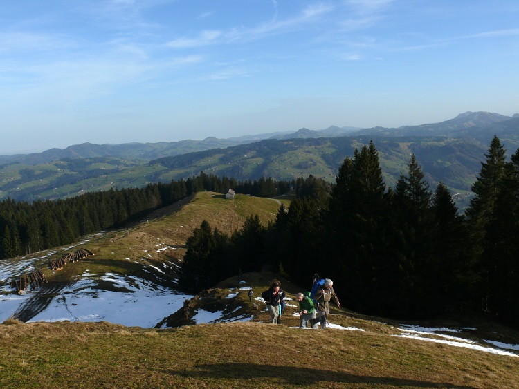 Aussicht am Regelstein