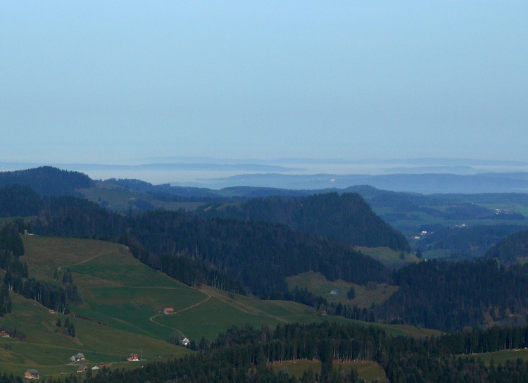 Blick nach Norden Richtung Bodensee
