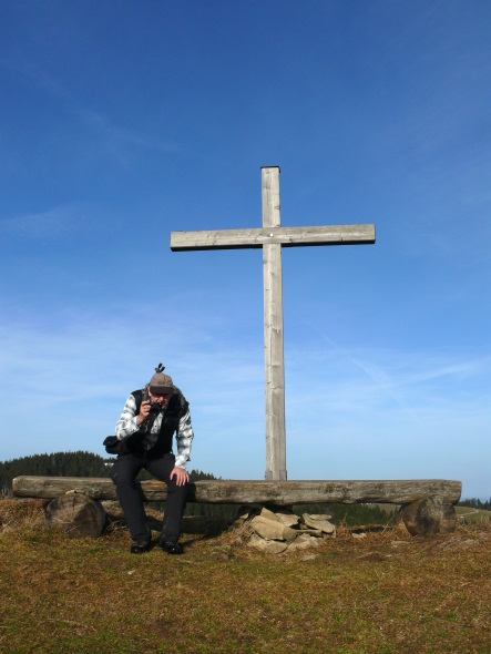 Am Gipfelkreuz